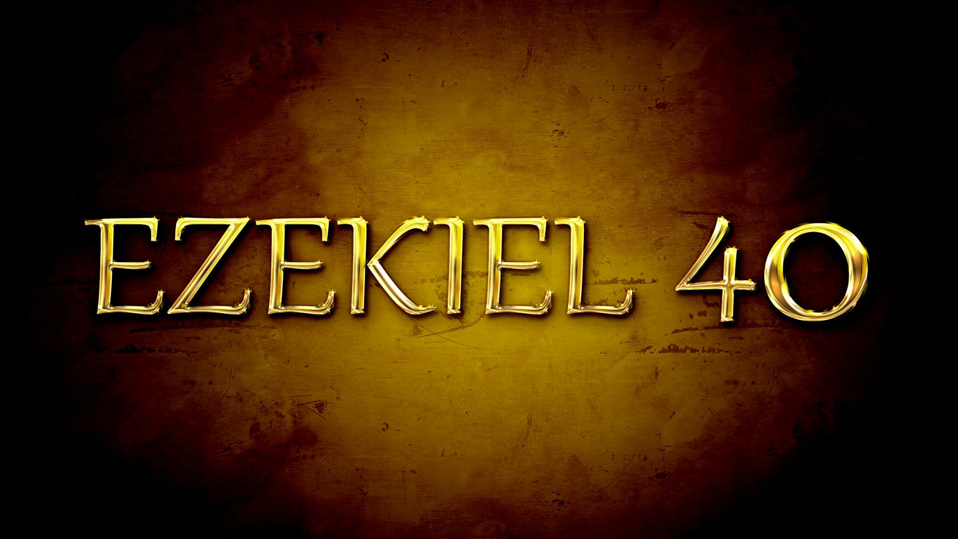 Ezekiel 40